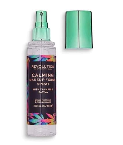 Image of Revolution Skin Care Purifying Charcoal Face Mask, Calming Makeup Setting Spray (50ml, Calming MakeUp Fixing Spray)