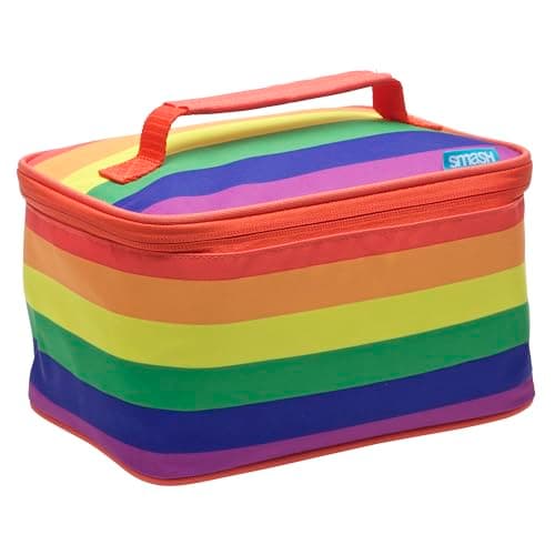 Image of Smash Cube Insulated Lunch Bag, Polyester/Nylon 600D, 4 liters, Rainbow, Cube Bag