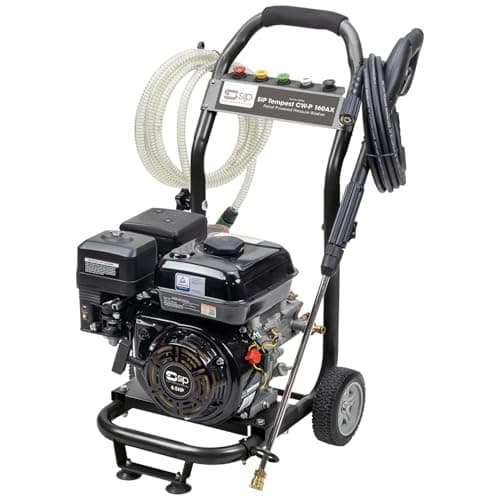 Image of SIP TEMPEST CW-P 160AX Petrol Pressure Washer 6.5hp 162 bar 402L/hr Portable Jet Wash