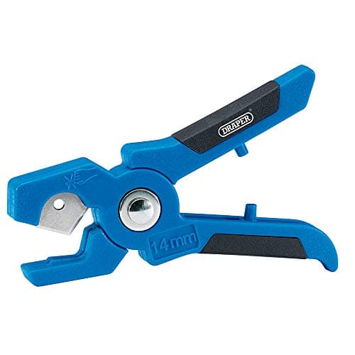 Image of Draper Hose Cutter (3-14mm) | Plastic Pipe Tube Cutter Tool | Heavy Duty Premium Hand Tool | 99746