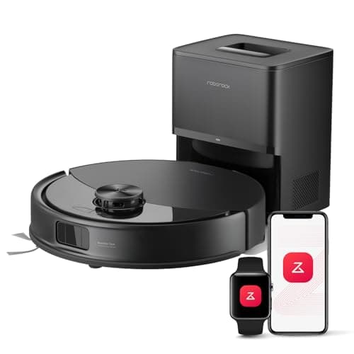Image of roborock Q10 S5+ Robot Vacuum Cleaner with Mop, 10,000Pa Suction, Self-Emptying, Anti-Tangle, LiDAR Navigation, Sonic Mopping & Auto-Lifting Mop, Smart Obstacle Avoidance, Ideal for Pet Hair