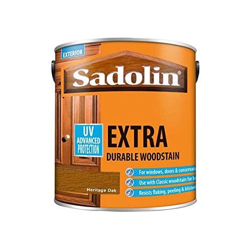Image of Sadolin Extra Durable Woodstain Heritage Oak 2.5 L