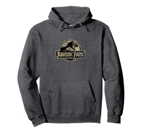 Image of Jurassic Park Circle Logo Camo C1 Pullover Hoodie
