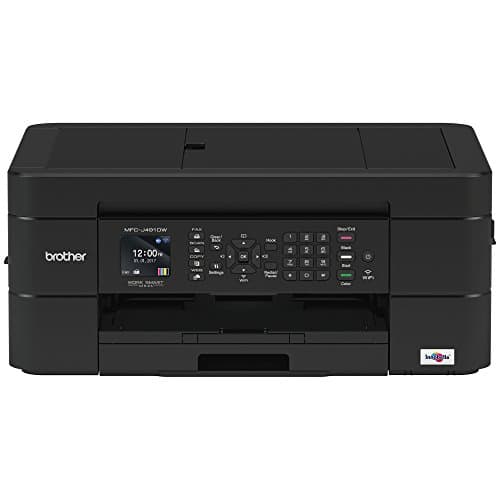Image of Brother Wireless All-in-One Inkjet Printer, MFC-J491DW, Multi-function Color Printer, Duplex Printing, Mobile Printing,Amazon Dash Replenishment Enabled