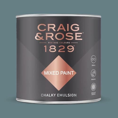 Image of Paint Stop CRAIG & ROSE 1829 CHALKY EMULSION SAXE BLUE 750ML