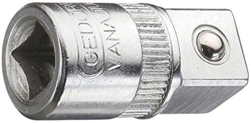 Image of Gedore 2030 1/4-3/8-Inch Auf Convertor - Silver