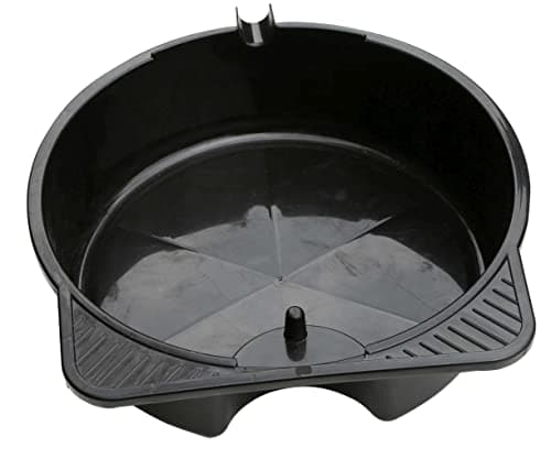 Image of Hilka Tools 84810508 Oil Drain Pan, 8 L, Black