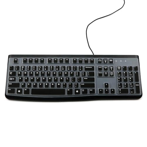 Image of Fentency Professional Dustproof Waterproof Keyboard Covers Skin for K120 MK120 Corded Skin Protectors Accessories Silicone Covers