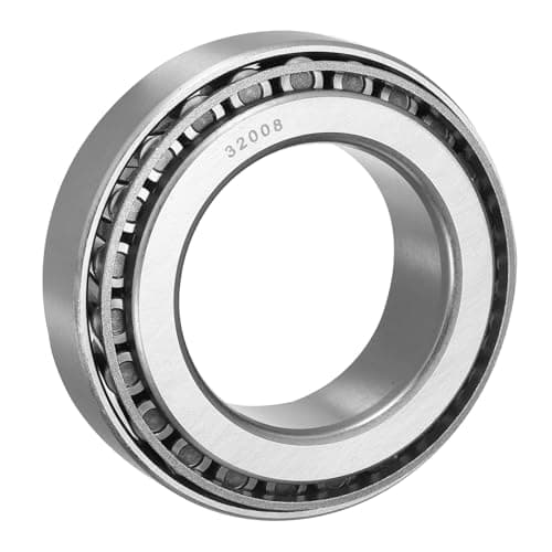 Image of sourcing map 32008 Tapered Roller Bearing Cone and Cup Set, 40mm Bore x 68mm OD x 19mm Thick, Chrome Steel Taper Bearing Set, ABEC-3