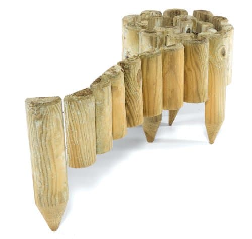 Image of Rowlinson 6" Easy Fix Spiked Log Roll 1.8m - Pack of 2