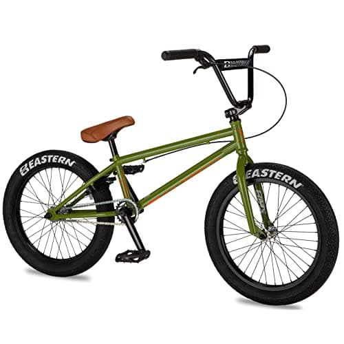 Image of Eastern Bikes Traildigger 20-Inch BMX Bike Full Chromoly Frame (Green)