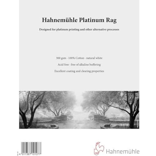 Image of Hahnemühle Platinum Rag 11 x 15 inches 25 sheets for platinum and alternative processes