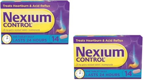 Image of Nexiumm Control Heartburn and Acid Reflux Relief Tablets, 28 Count (14 x 2)