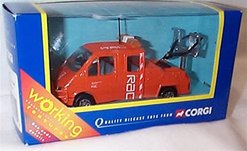 Image of corgi classic RAC Ford Transit Wrecker vehicle diecast model
