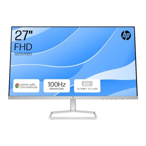 Image of HP Series 5 27" FHD Height Adjust Monitor (527sh) | 100Hz Refresh Rate | 1500:1 AR | 99 percent sRGB Spectrum | 300 Nits Brightness | HDMI, VGA Ports | Ergonomically Adjustable