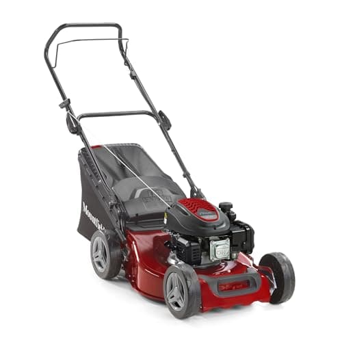 Image of Mountfield Petrol Lawnmower HP185, 139 cc, 46 cm, 60 L – 6-Position Adj., Bag Full Indicator – Medium Lawns