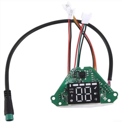 Image of ZAMETTER Waterproof Digital Screen Dashboard Display Replacement for Kugoo Kirin S1 Electric Scooter Clear Speed Battery Distance Readout with Blue-tooth Connectivity for Music and Navigation