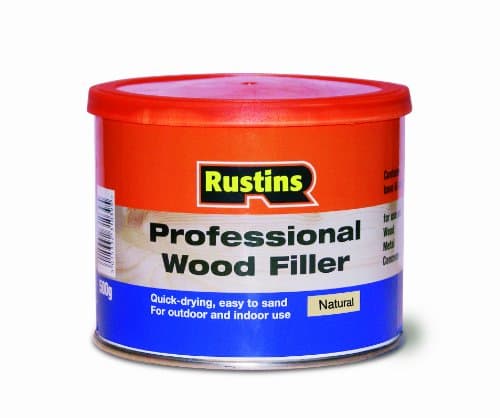 Image of Rustins Professional Wood Filler Natural 1KG