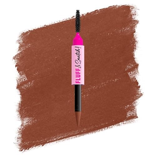 Image of NYX Professional Makeup Fluff & Snatch Brow Powder Pen, 24H Longwear Cream-to-Powder Eyebrow Tint, Smudge-Proof & Transfer-Resistant Soft Matte Finish, Diffused Natural, Shade: 03