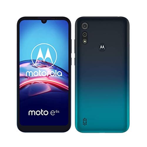 Image of Motorola Moto E6S 4G Smartphone 32GB Unlocked - Peacock Blue A