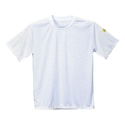 Image of Portwest Anti-Static ESD T-Shirt, Size: XL, Colour: White, AS20WHRXL