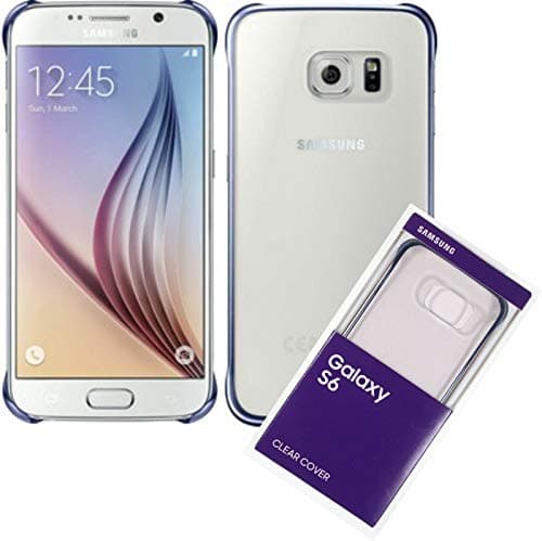 Image of Samsung Galaxy S6 Clear Case Cover- Official Transparent/Black