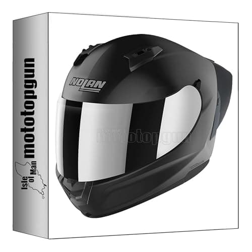 Image of nolan motorbike helmet fullface n60-6 sport silver edition flat black silver size m mototopgun