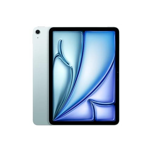 Image of Apple iPad Air 11-inch (M2): Liquid Retina display, 128GB, Landscape 12MP Front Camera/12MP Back Camera, Wi-Fi 6E, Touch ID, All-Day Battery Life - Blue