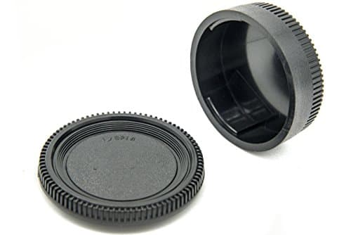 Image of PROtastic® Spare Replacement Rear Lens Cap & Body Cap Compatible With Nikon DSLR (LF-4 / BF-1B)