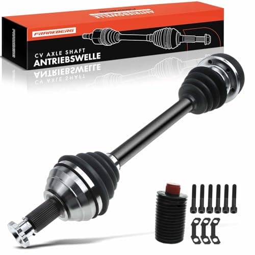 Image of Frankberg Joint Kit Drive Shaft CV Joint Kit Mitout ABS Ring Front Axle Left Compatible with Polo 9N Fabia II 542 Room.ster 5J Ibiza III 6L1 Cordoba 6L2 Fox 5Z1 5Z3 5Z4 Replace# 191407271A