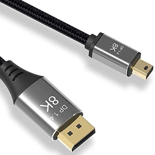 Image of CableDeconn Mini DP to DisplayPort 8K@60Hz 4K@144Hz Bi-Directional Cable (3M)