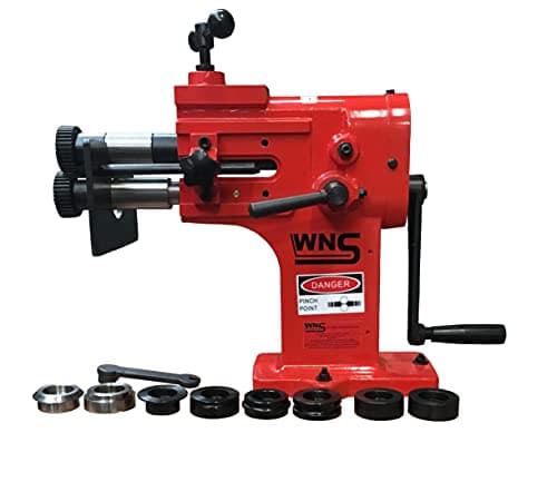 Image of WNS Hand Swager Swage Swaging Rotary Jenny Bead Former Roller Machine 1.2mm 5 Rolls