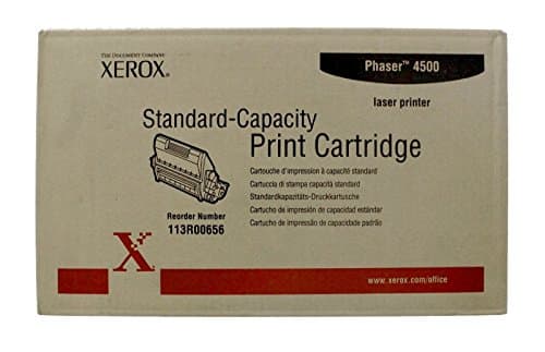 Image of Xerox Genuine Phaser 4500 Black Standard Capacity Toner Cartridge (10000 pages) 113R00656
