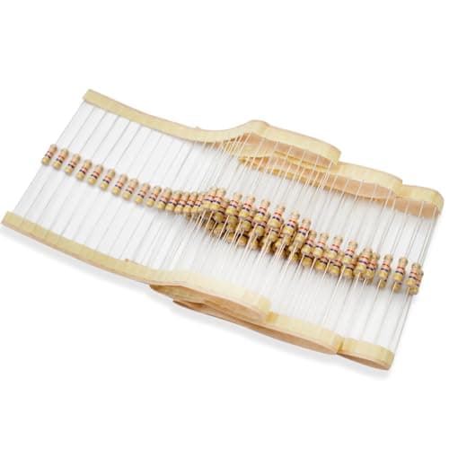 Image of Innfeeltech 100 Pcs 1/2W 5% Tolerance 4.7K Ohm Carbon Film Resistor Resistance for DIY Project and Experiments