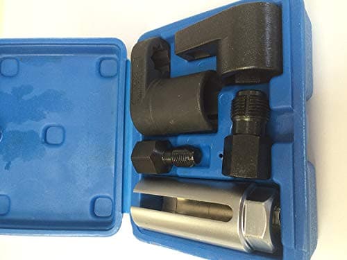 Image of Toolzone Automotive 5 Piece Oxygen Sensor Sockets & Thread Chaser Set