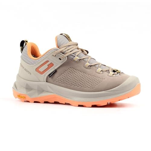 Image of Grisport Womens Nomad Hiking Shoe, Light Grey, 6 UK