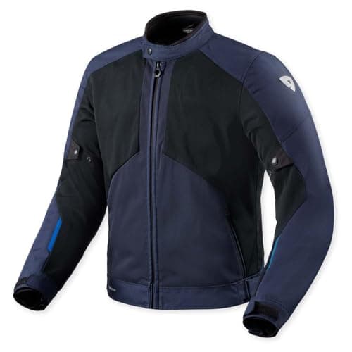 Image of Revit Torque 3 H2O Waterproof Motorcycle Textile Jacket, Dunkelblau/Schwarz, M