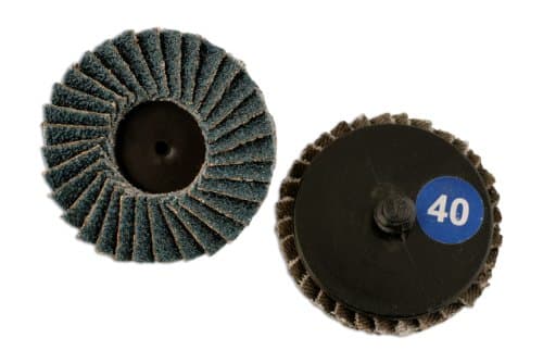 Image of Connect 32112 Abracs Quick Lock Flap Discs 50mm x P40 5pc