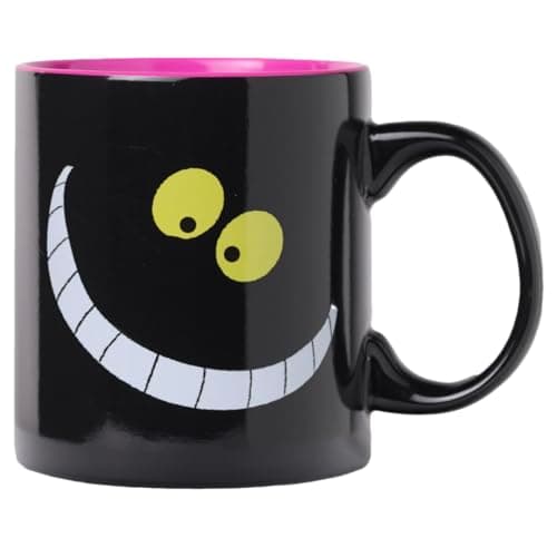Image of Silver Buffalo AW5534HB Disney Alice in Wonderland Cheshire Cat Heat Reveal Ceramic Mug, 20 oz,