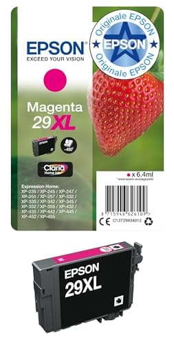 Image of Epson 29XL Magenta Strawberry High Yield Genuine, Claria Home Ink