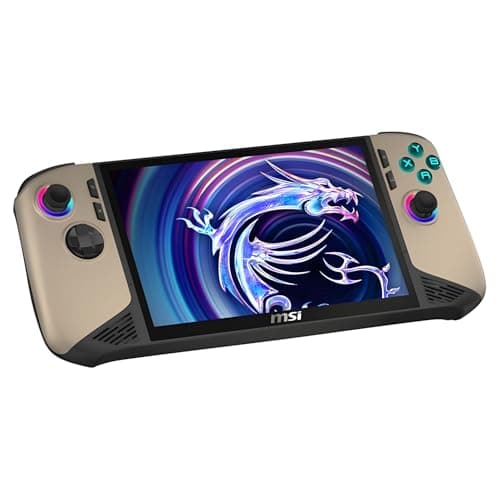 Image of MSI Claw 8 AI+ Handheld Gaming PC | Intel Core Ultra 7 258V | 32GB RAM | 1TB SSD | Integrated Intel Arc Graphics | Full HD+ Touchscreen | Brown