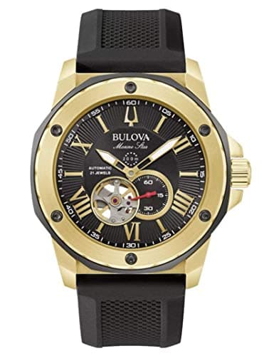 Image of Bulova Mens Automatic Analogue Watch Marine Star