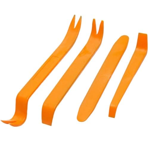 Image of 4PCS Auto Trim Removal Tool Set, Tool Kits for Car Radio Door Dashboard Installation, Car Upholstery Repair Kit/Fastener Remover/Pry Tools for Interior Trim Panel Door Window Audio Dashboard