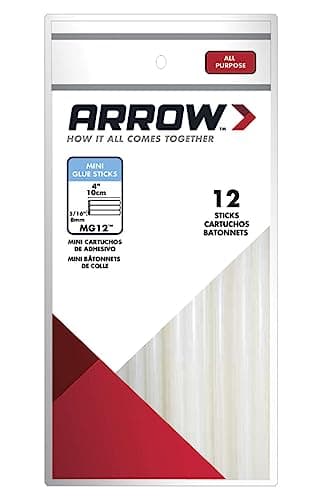Image of Arrow MG12 Mini GLue Sticks 4In (Pack 12)