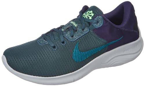 Image of Nike Flex Experience Run 11 Men's Low, Deep Jungle Geode Teal Lilla Ink Black, 10 UK (11 US)