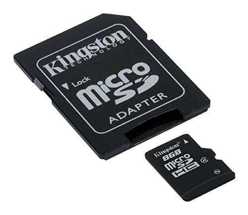 Image of Professional Kingston 4GB MicroSDHC Card for BlackBerry Curve Touch 9380 Smartphone with custom formatting and Standard SD Acapter. (Class 4)