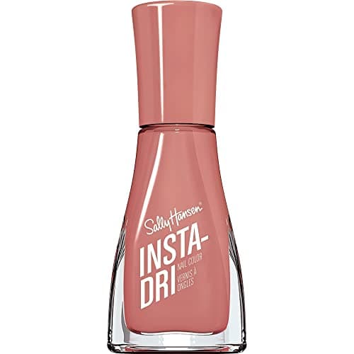 Image of Sally Hansen Insta-Dri Nail Polish, Mauve It, 60 Seconds Quick Drying, Long Lasting, Streak Free, Shiny Finish, 3-in-1 Formula, Built in Base and Top Coat, 9.17ml