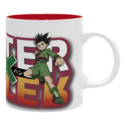 Image of ABYSTYLE Hunter X Hunter Gon & Killua Ceramic Coffee Team Mug 11 Oz. Anime Manga Drinkware Home & Kitchen Essential Gift Dishwasher & Microwave Safe