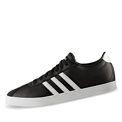 Image of adidas Women's Courtset Tennis Shoes, Nero Negbas Ftwbla Plamat, 3.5 UK