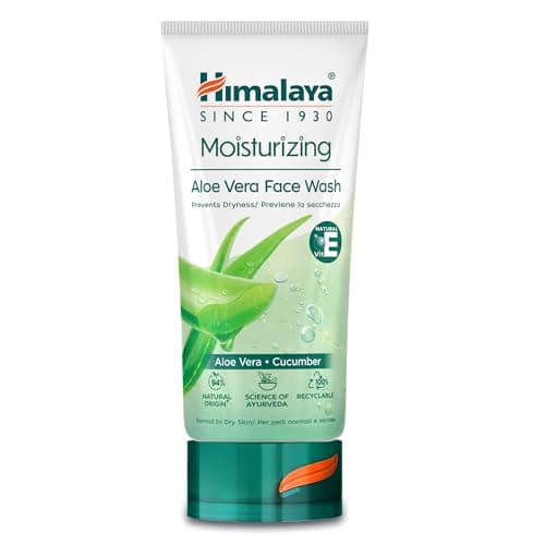 Image of Himalaya Moisturizing Aloe Vera Face Wash,Cleanses, Soothes and Nourishes Skin, For Normal to Oily Skin- 150ml (Pack of 2)